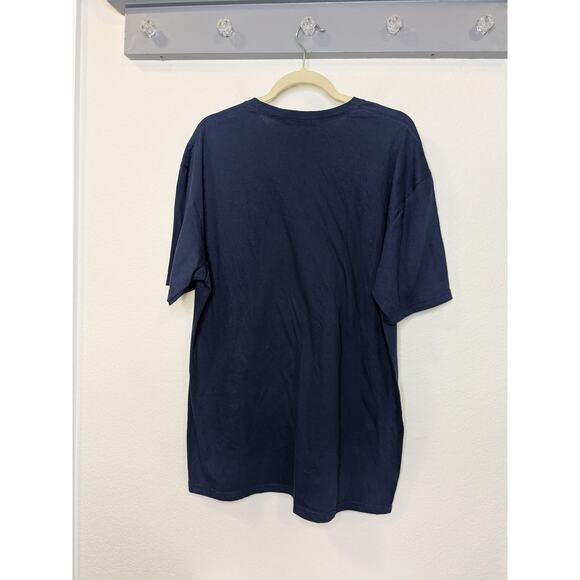 NFLPA Will Anderson Jr The Terminator Short Sleeve T Shirt Mens Size XL Blue - Picture 2 of 4